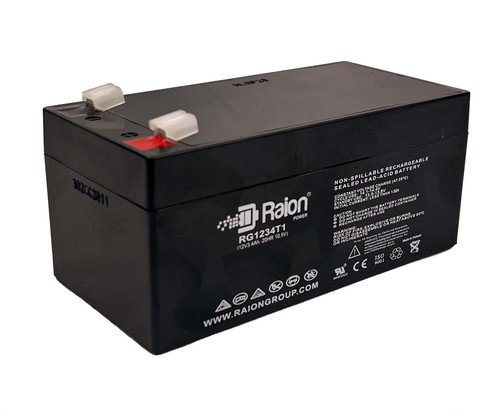 Black & Decker VEC157BD 12V 3.4Ah Replacement Emergency Light Battery