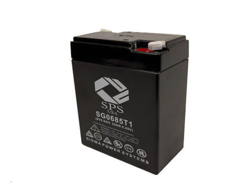 IBT BT8.5-6 Replacement 6V 8.5Ah Battery